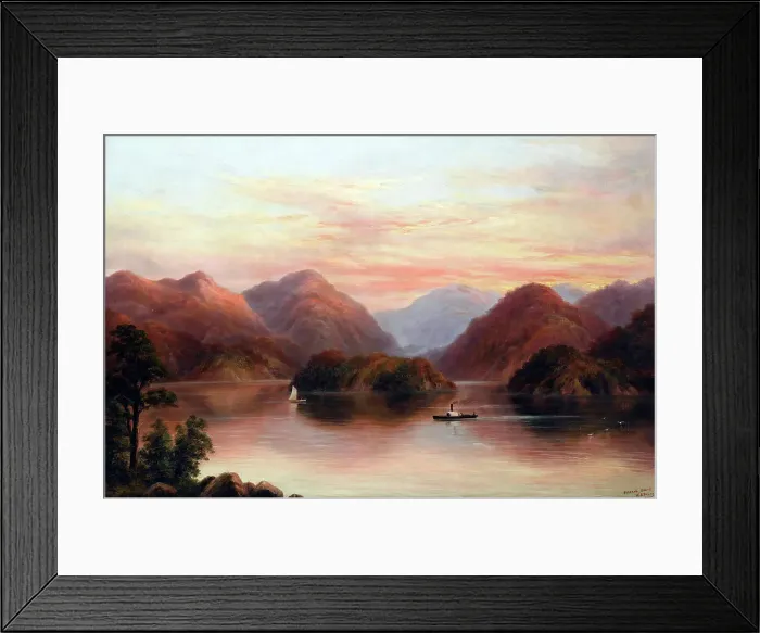 Framed Print : Pelorus Sound, (c1900s). Creator: William George Baker Framed Print : Pelorus Sound, (c1900s). Creator: William George Baker