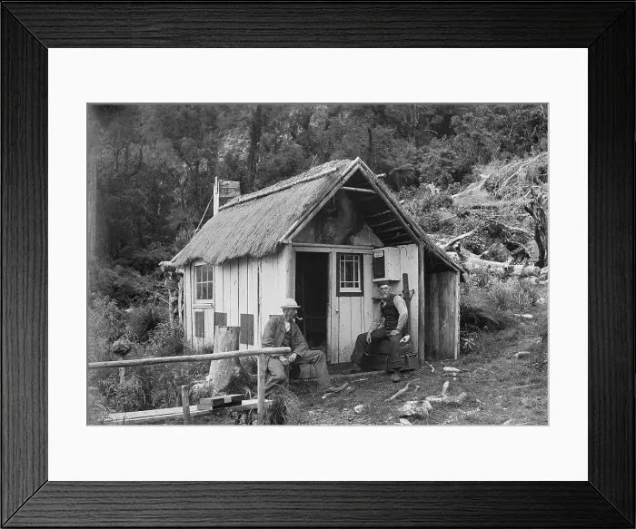 Framed Print : Milford Sound, 1883. Creator: Burton Brothers Framed Print : Milford Sound, 1883. Creator: Burton Brothers