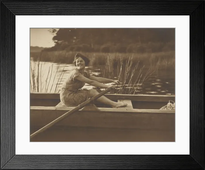 Framed Print : Holidays, 1930s. Creator: Henry Edward Gaze Framed Print : Holidays, 1930s. Creator: Henry Edward Gaze