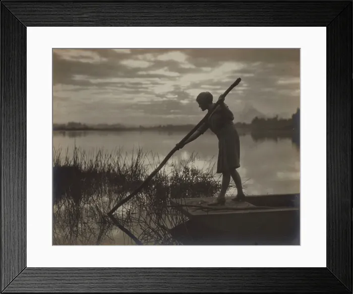 Framed Print : Silhouette, c1929. Creator: Henry Edward Gaze