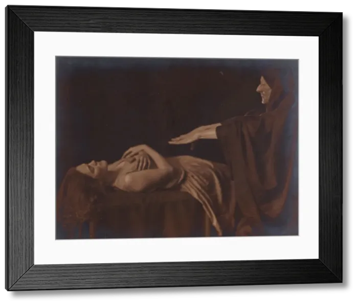 Framed Print : The spell, c1929. Creator: Henry Edward Gaze Framed Print : The spell, c1929. Creator: Henry Edward Gaze