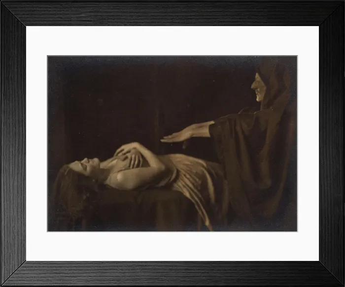 Framed Print : The spell, c1929. Creator: Henry Edward Gaze Framed Print : The spell, c1929. Creator: Henry Edward Gaze