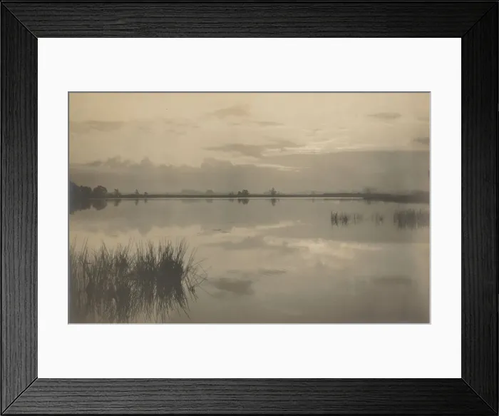 Framed Print : Quiet waters, c1930. Creator: Henry Edward Gaze Framed Print : Quiet waters, c1930. Creator: Henry Edward Gaze