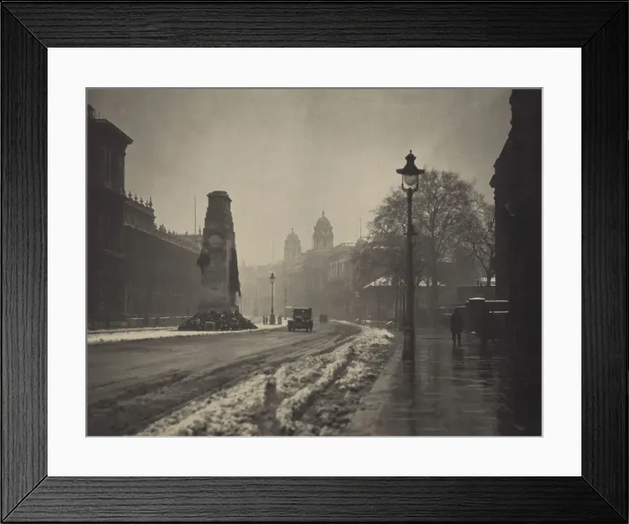 Framed Print : The London cenotaph, 1920s. Creator: Harry Moult Framed Print : The London cenotaph, 1920s. Creator: Harry Moult