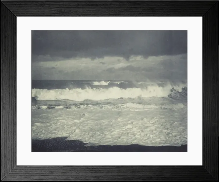 Framed Print : Seascape, Napier. From the album: Camera Pictures of New Zealand, 1920s. Creator: Harry Moult Framed Print : Seascape, Napier. From the album: Camera Pictures of New Zealand, 1920s. Creator: Harry Moult