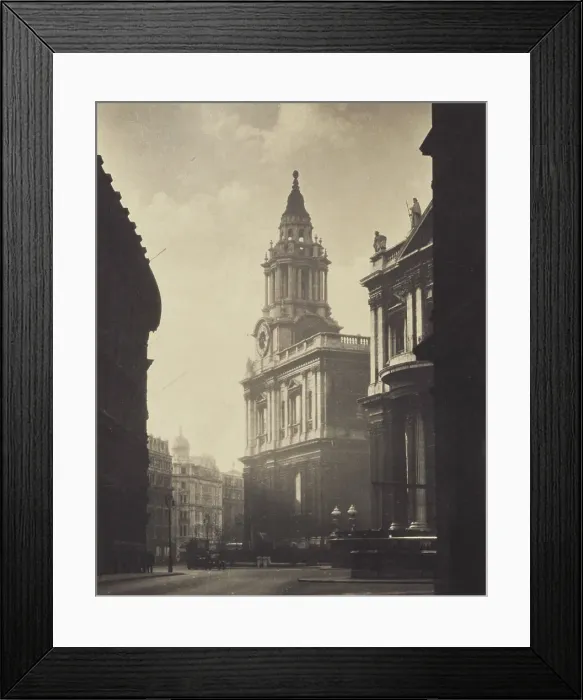 Framed Print : The tower of Great Paul. From the album: Photograph album - London, 1920s. Creator: Harry Moult Framed Print : The tower of Great Paul. From the album: Photograph album - London, 1920s. Creator: Harry Moult