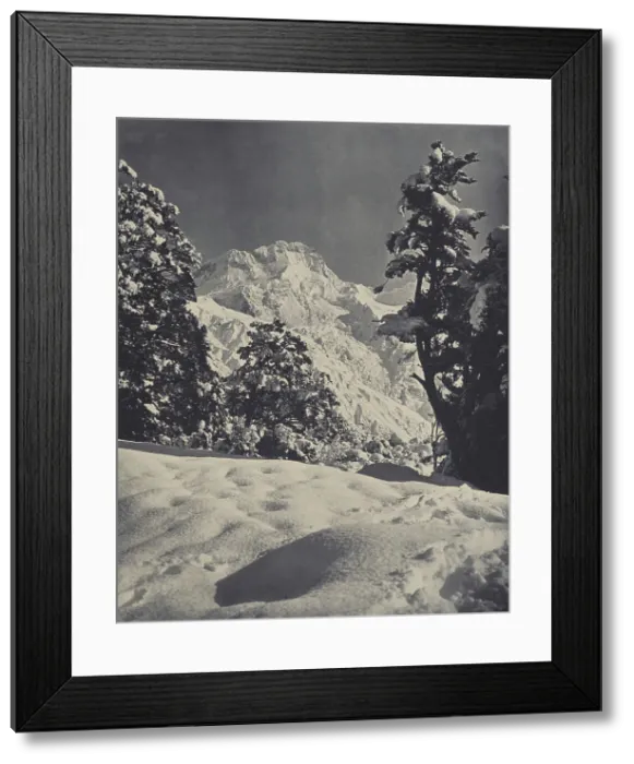Framed Print : Mt Sefton, Mt Cook district, 1920s. Creator: Harry Moult Framed Print : Mt Sefton, Mt Cook district, 1920s. Creator: Harry Moult
