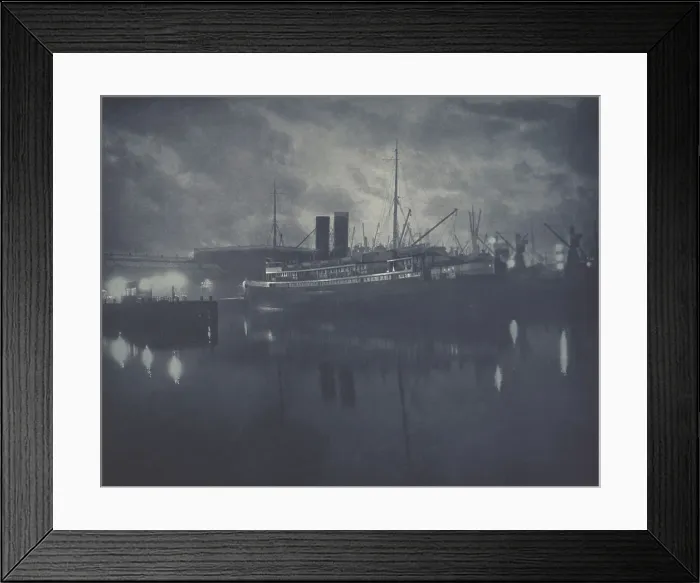 Framed Print : The night mail, 1920s. Creator: Harry Moult Framed Print : The night mail, 1920s. Creator: Harry Moult