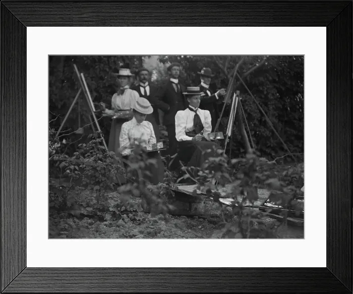 Framed Print : Painting Expedition, c1903. Creator: James McDonald Framed Print : Painting Expedition, c1903. Creator: James McDonald