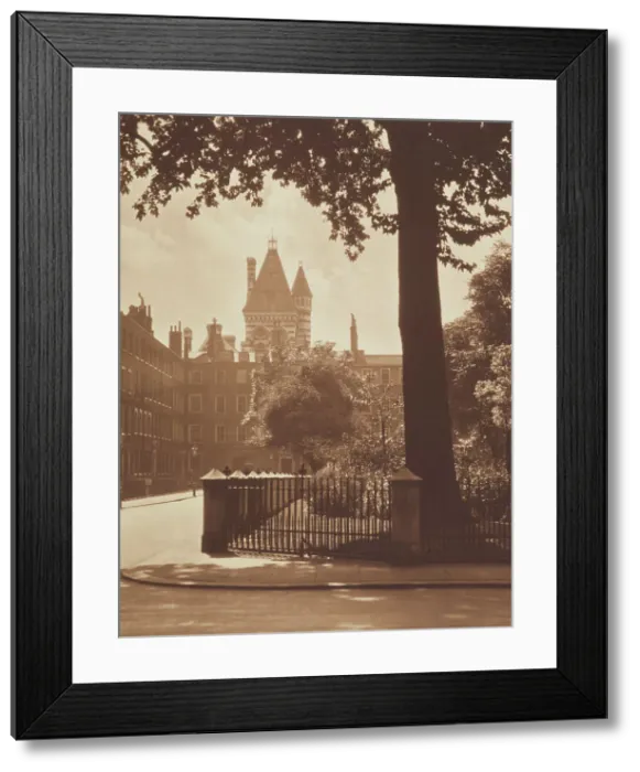 Framed Print : Lincoln's Inn. From the album: Photograph album - London, 1920s. Creator: Harry Moult Framed Print : Lincoln's Inn. From the album: Photograph album - London, 1920s. Creator: Harry Moult