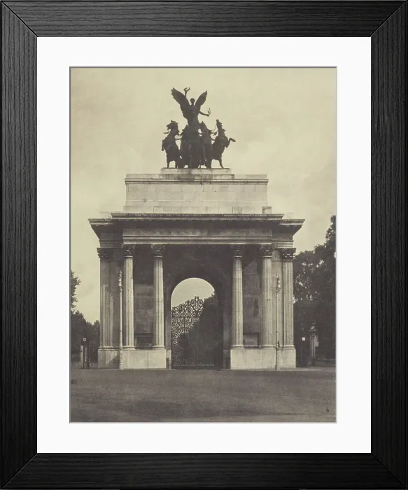 Framed Print : Constitution hill. From the album: Photograph album - London, 1920s. Creator: Harry Moult Framed Print : Constitution hill. From the album: Photograph album - London, 1920s. Creator: Harry Moult