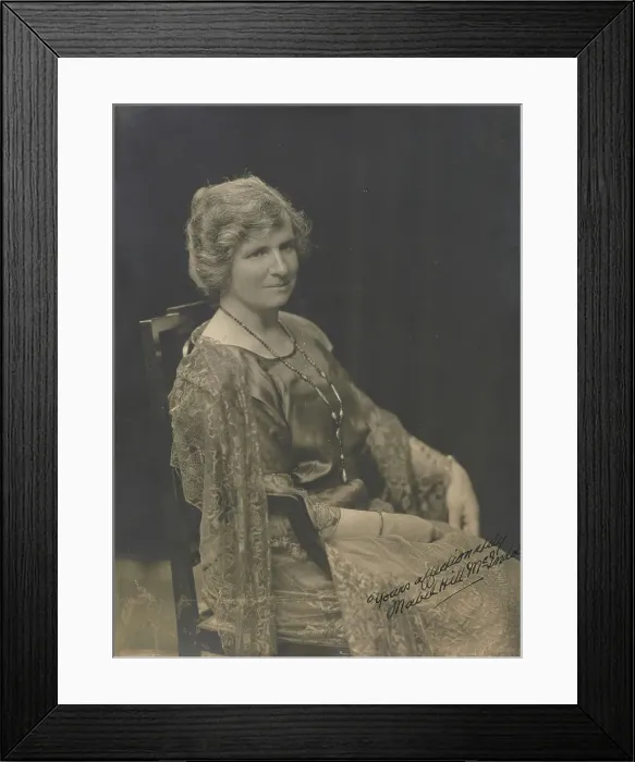 Framed Print : Mabel Hill, 1920s. Creator: Unknown Framed Print : Mabel Hill, 1920s. Creator: Unknown