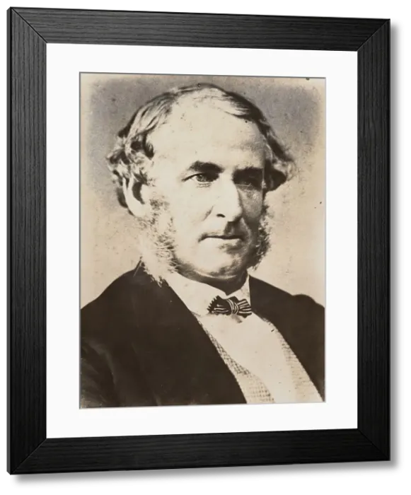 Framed Print : Sir George Ferguson Bowen GCMG Governor from 5 Feb 1868 to 19 Mar 1873, c1860. Creator: Unknown Framed Print : Sir George Ferguson Bowen GCMG Governor from 5 Feb 1868 to 19 Mar 1873, c1860. Creator: Unknown