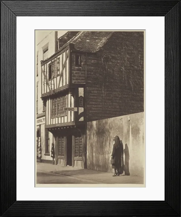 Framed Print : [Antiques]. From the album: Photograph album - England, 1920s. Creator: Harry Moult