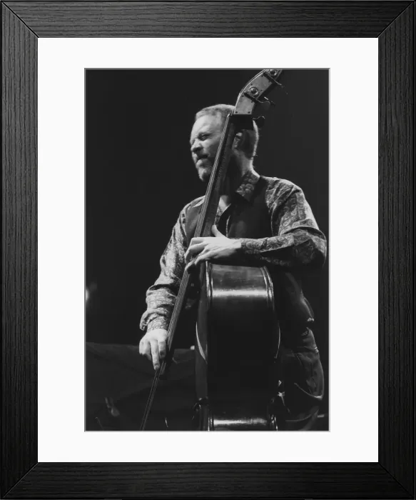 Framed Print : Dave Holland, The Grand, Clapham, London, 1995. Creator: Brian Foskett Framed Print : Dave Holland, The Grand, Clapham, London, 1995. Creator: Brian Foskett
