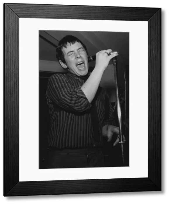Framed Print : Eric Burden, Black Prince, Bexley, London, 1964. Creator: Brian Foskett