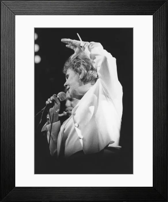 Framed Print : Rita Reys, North Sea Jazz Festival, Netherlands, 2005. Creator: Brian Foskett Framed Print : Rita Reys, North Sea Jazz Festival, Netherlands, 2005. Creator: Brian Foskett