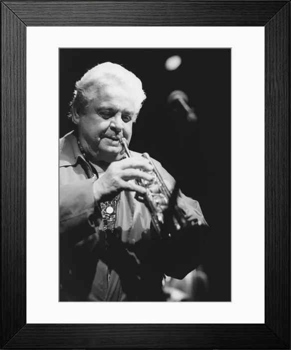 Framed Print : Maynard Ferguson, Ronnie Scott's, London 1998. Creator: Brian Foskett Framed Print : Maynard Ferguson, Ronnie Scott's, London 1998. Creator: Brian Foskett