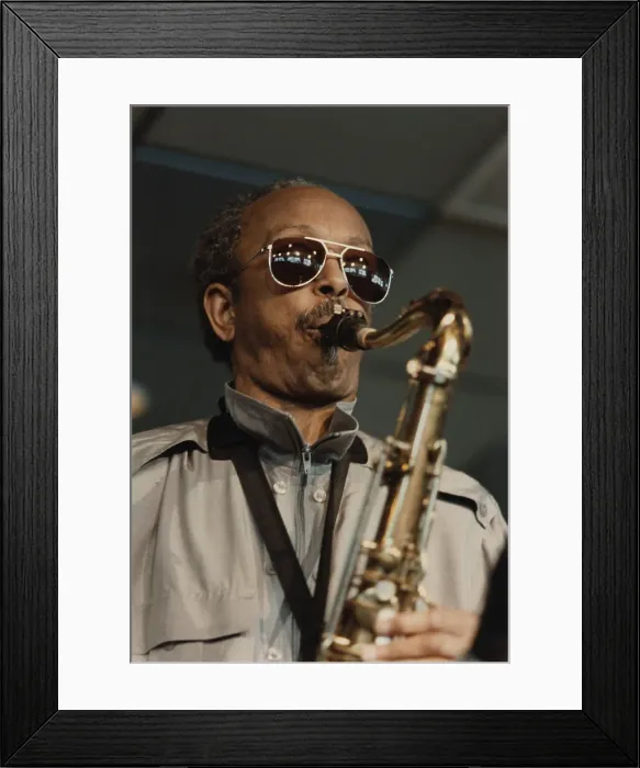 Framed Print : Jimmy Heath, Jazz Inn Party, Nordwijk, Netherlands, 1989. Creator: Brian Foskett Framed Print : Jimmy Heath, Jazz Inn Party, Nordwijk, Netherlands, 1989. Creator: Brian Foskett