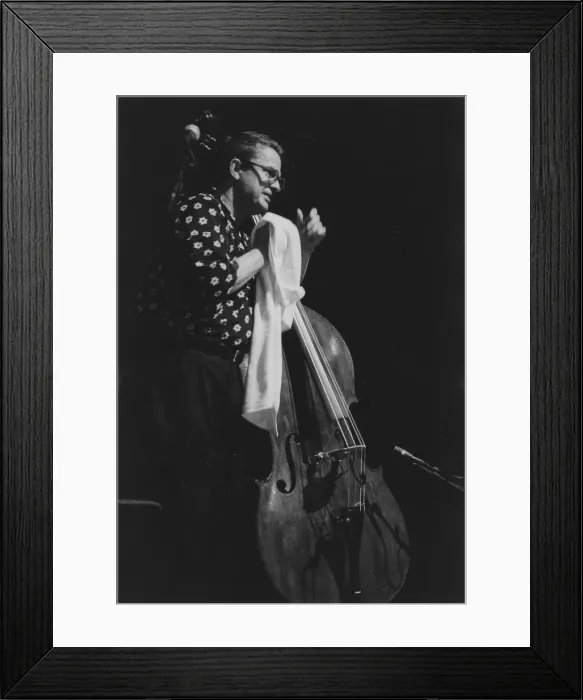 Framed Print : Charlie Haden, North Sea Jazz Festival, The Hague, the Netherlands, 1998. Creator: Brian Foskett Framed Print : Charlie Haden, North Sea Jazz Festival, The Hague, the Netherlands, 1998. Creator: Brian Foskett