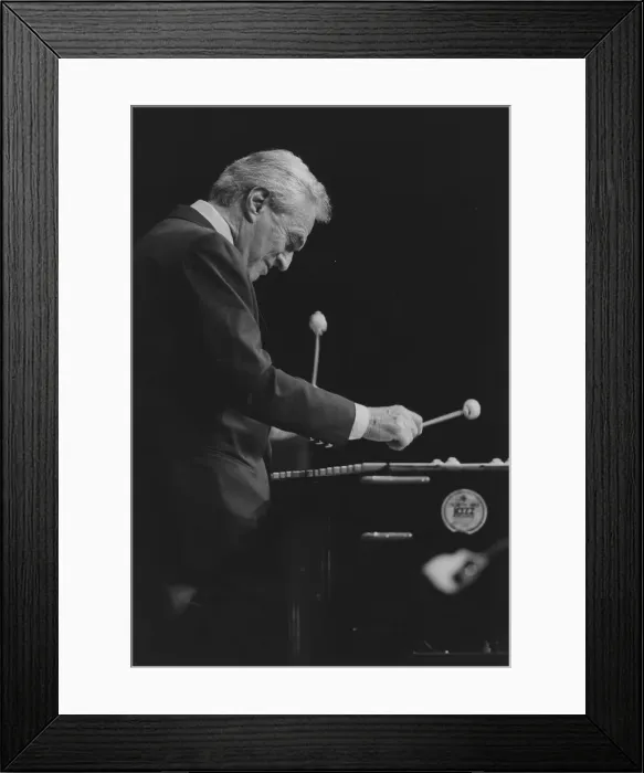 Framed Print : Terry Gibbs North Sea Jazz Festival, The Hague, the Netherlands, 1995. Creator: Brian Foskett Framed Print : Terry Gibbs North Sea Jazz Festival, The Hague, the Netherlands, 1995. Creator: Brian Foskett