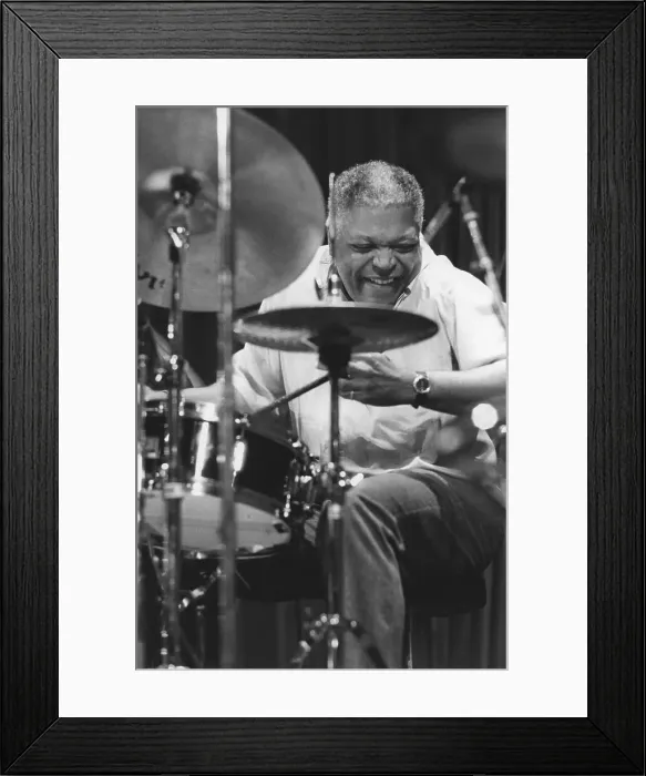 Framed Print : Billy Hart, North Sea Jazz Festival, The Hague, the Netherlands, 1993. Creator: Brian Foskett Framed Print : Billy Hart, North Sea Jazz Festival, The Hague, the Netherlands, 1993. Creator: Brian Foskett
