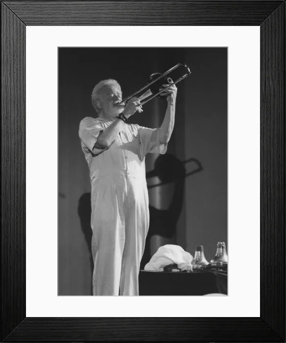 Framed Print : Roswell Rudd, North Sea Jazz Festival, Netherlands, 2005. Creator: Brian Foskett Framed Print : Roswell Rudd, North Sea Jazz Festival, Netherlands, 2005. Creator: Brian Foskett