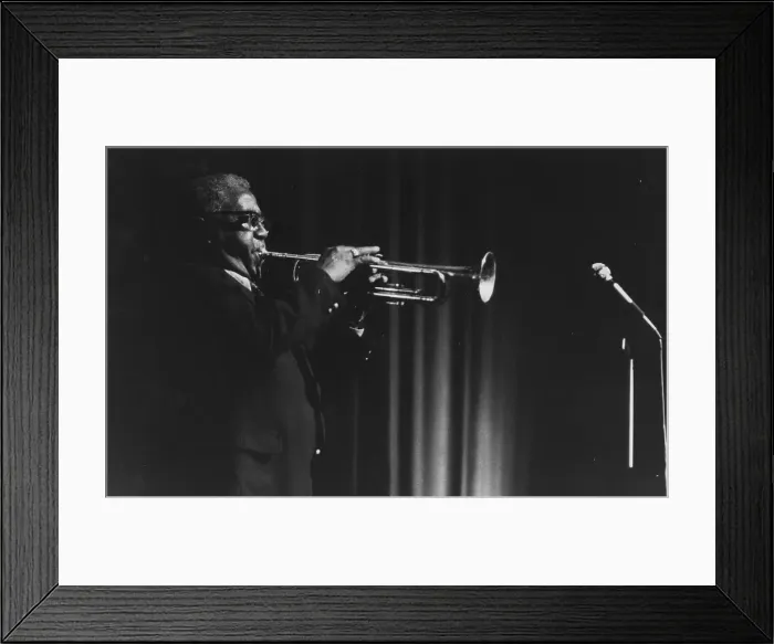 Framed Print : Roy Eldridge, 1972. Creator: Brian Foskett Framed Print : Roy Eldridge, 1972. Creator: Brian Foskett