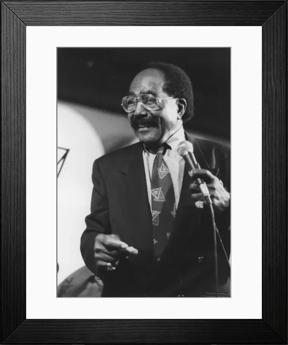 Framed Print : Jimmy Witherspoon, Corn Exchange, Cambridge, 1992. Creator: Brian Foskett Framed Print : Jimmy Witherspoon, Corn Exchange, Cambridge, 1992. Creator: Brian Foskett