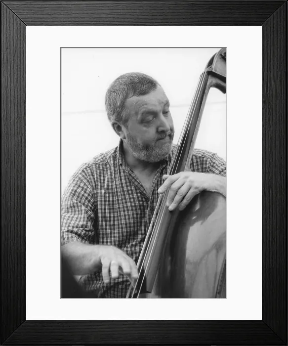 Framed Print : Dave Green, Brecon Jazz Festival, Wales, 1998. Creator: Brian Foskett Framed Print : Dave Green, Brecon Jazz Festival, Wales, 1998. Creator: Brian Foskett