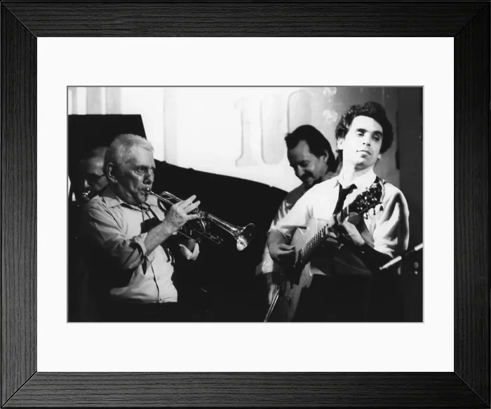 Framed Print : Ruby Braff, Howard Alden, 100 Club, London, 1991. Creator: Brian Foskett Framed Print : Ruby Braff, Howard Alden, 100 Club, London, 1991. Creator: Brian Foskett