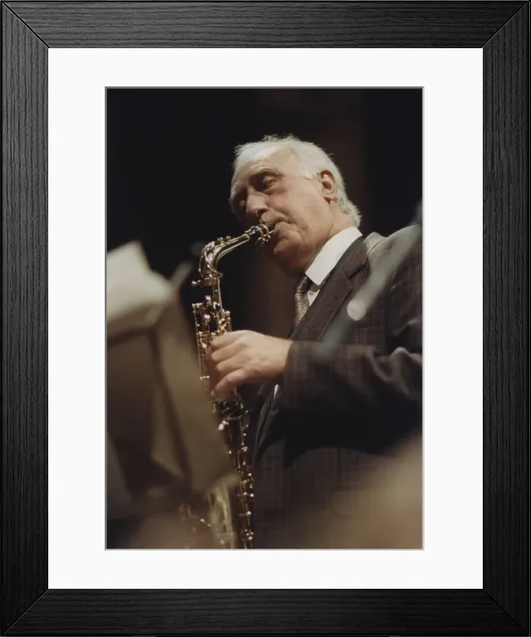 Framed Print : Roy Willox, Norwich, 1991. Creator: Brian Foskett Framed Print : Roy Willox, Norwich, 1991. Creator: Brian Foskett