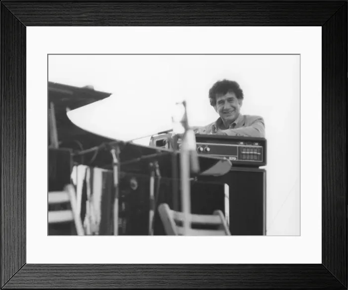 Framed Print : Shelly Manne, Capital Radio Jazz Festival, London, 1979. Creator: Brian Foskett Framed Print : Shelly Manne, Capital Radio Jazz Festival, London, 1979. Creator: Brian Foskett