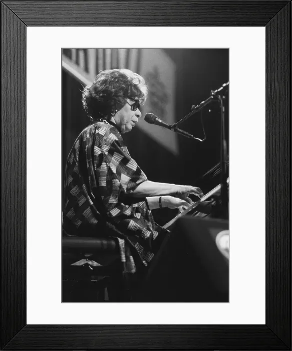 Framed Print : Shirley Horn, North Sea Jazz Festival, The Hague, the Netherlands, 1993. Creator: Brian Foskett