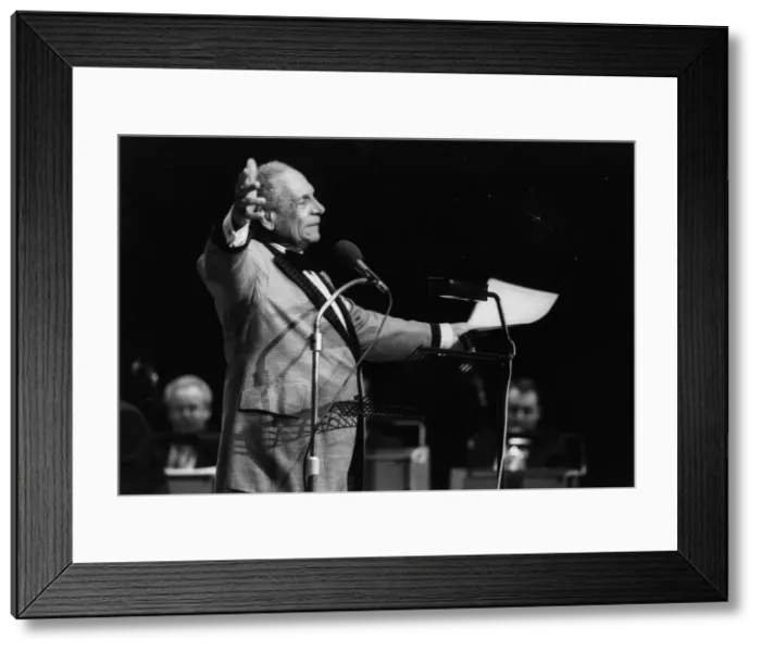 Framed Print : Edmundo Ross and Orchestra, 1994. Creator: Brian Foskett Framed Print : Edmundo Ross and Orchestra, 1994. Creator: Brian Foskett