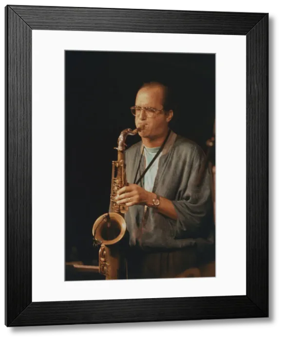 Framed Print : Michael Brecker, Maastricht Jazz Mecca, Netherlands, 1992. Creator: Brian Foskett Framed Print : Michael Brecker, Maastricht Jazz Mecca, Netherlands, 1992. Creator: Brian Foskett