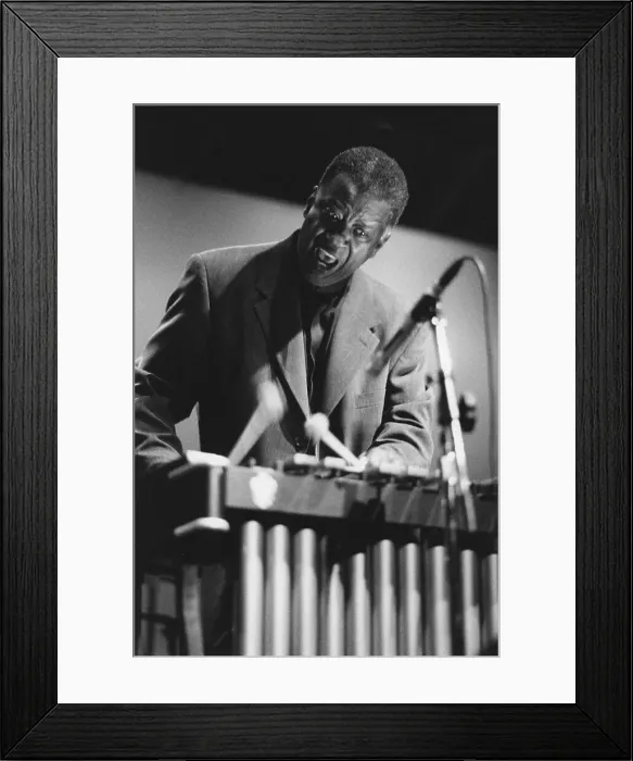 Framed Print : Bobby Hutcherson, Eddie Duran Benefit, Kimball's East, Emeryville, San Francisco, 1997. Creator: Brian Foskett Framed Print : Bobby Hutcherson, Eddie Duran Benefit, Kimball's East, Emeryville, San Francisco, 1997. Creator: Brian Foskett