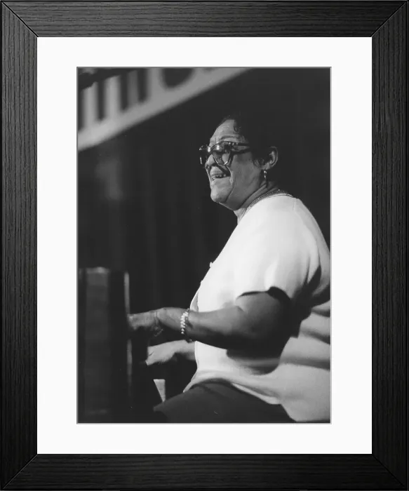 Framed Print : Shirley Scott, North Sea Jazz Festival, Netherlands, 1996. Creator: Brian Foskett Framed Print : Shirley Scott, North Sea Jazz Festival, Netherlands, 1996. Creator: Brian Foskett