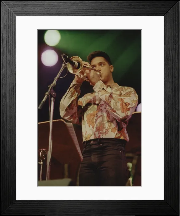 Framed Print : Miles Evans, Maastricht Jazz Mecca, Netherlands, 1991. Creator: Brian Foskett Framed Print : Miles Evans, Maastricht Jazz Mecca, Netherlands, 1991. Creator: Brian Foskett