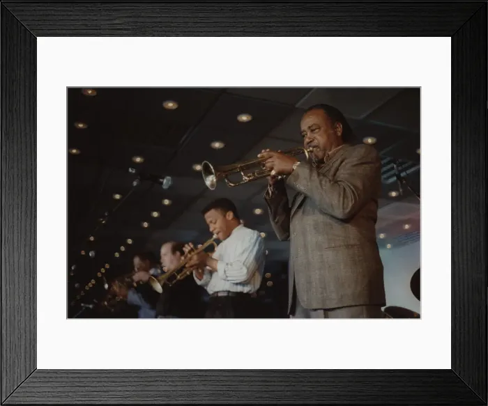 Framed Print : Harry Sweets Edison and Phil Harper, Jazz Inn Party, Nordwijk, Netherlands, 1989. Creator: Brian Foskett Framed Print : Harry Sweets Edison and Phil Harper, Jazz Inn Party, Nordwijk, Netherlands, 1989. Creator: Brian Foskett