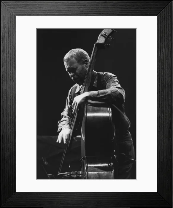 Framed Print : Dave Holland, The Grand, Clapham, London, 1995. Creator: Brian Foskett Framed Print : Dave Holland, The Grand, Clapham, London, 1995. Creator: Brian Foskett