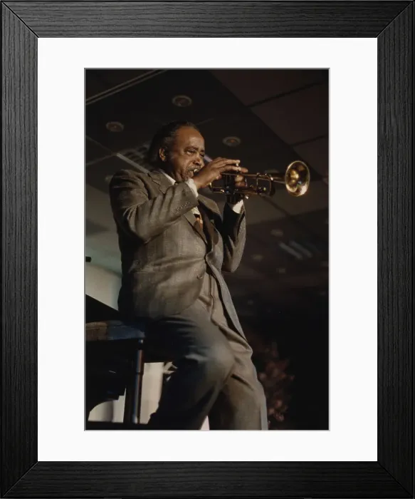 Framed Print : Harry Sweets Edison, Jazz Inn Party, Nordwijk, Netherlands, 1989. Creator: Brian Foskett Framed Print : Harry Sweets Edison, Jazz Inn Party, Nordwijk, Netherlands, 1989. Creator: Brian Foskett