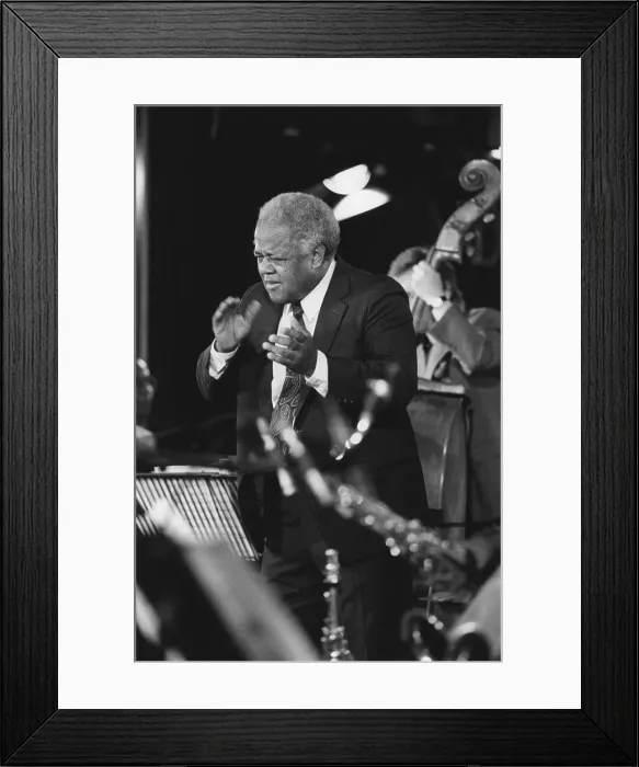 Framed Print : Slide Hampton Big Band, North Sea Jazz Festival, Netherlands, 1993. Creator: Brian Foskett Framed Print : Slide Hampton Big Band, North Sea Jazz Festival, Netherlands, 1993. Creator: Brian Foskett