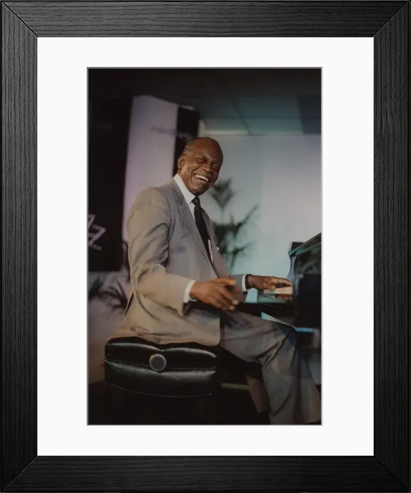 Framed Print : Hank Jones, Jazz Inn Party, Nordwijk, Netherlands, 1989. Creator: Brian Foskett Framed Print : Hank Jones, Jazz Inn Party, Nordwijk, Netherlands, 1989. Creator: Brian Foskett