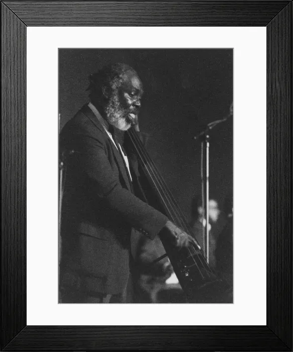 Framed Print : Henry Grimes, c2005. Creator: Brian Foskett Framed Print : Henry Grimes, c2005. Creator: Brian Foskett