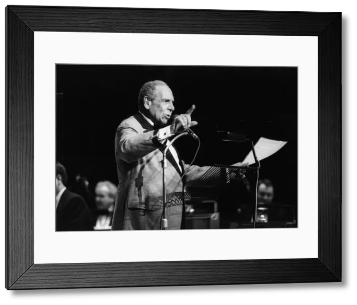 Framed Print : Edmundo Ross and Orchestra, 1994. Creator: Brian Foskett Framed Print : Edmundo Ross and Orchestra, 1994. Creator: Brian Foskett