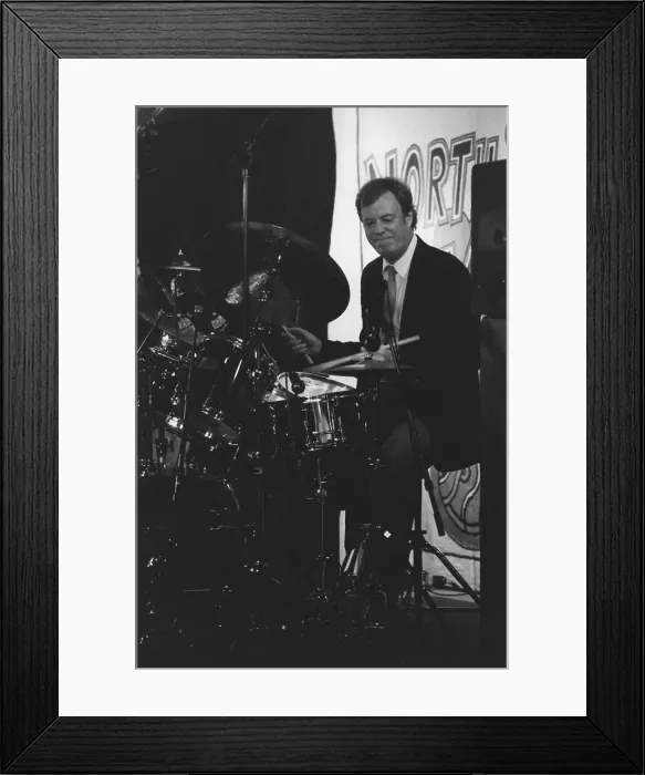 Framed Print : Butch Miles, North Sea Jazz Festival, Netherlands, 1993. Creator: Brian Foskett Framed Print : Butch Miles, North Sea Jazz Festival, Netherlands, 1993. Creator: Brian Foskett