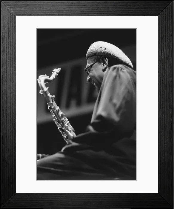 Framed Print : Charles Lloyd, North Sea Jazz Festival, Netherlands, 1993. Creator: Brian Foskett Framed Print : Charles Lloyd, North Sea Jazz Festival, Netherlands, 1993. Creator: Brian Foskett