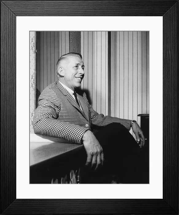 Framed Print : Stan Kenton, UK Tour, 1964. Creator: Brian Foskett Framed Print : Stan Kenton, UK Tour, 1964. Creator: Brian Foskett