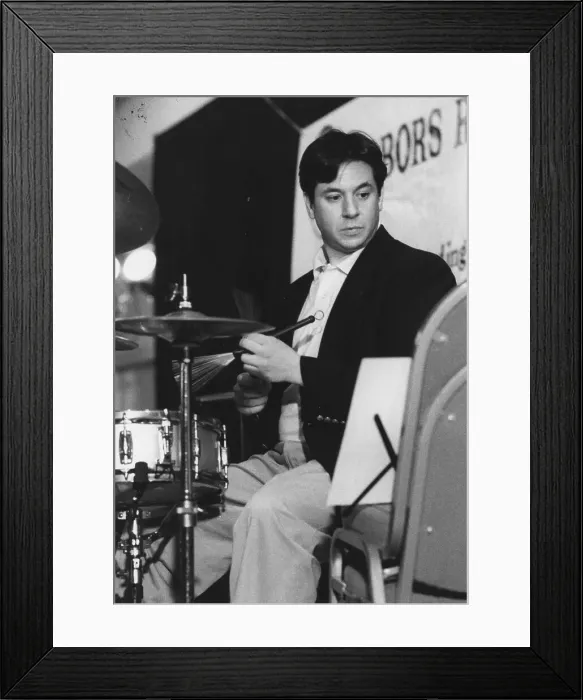 Framed Print : Joe Ascione, The March of Jazz, Clearwater Beach, Florida, 1997. Creator: Brian Foskett Framed Print : Joe Ascione, The March of Jazz, Clearwater Beach, Florida, 1997. Creator: Brian Foskett